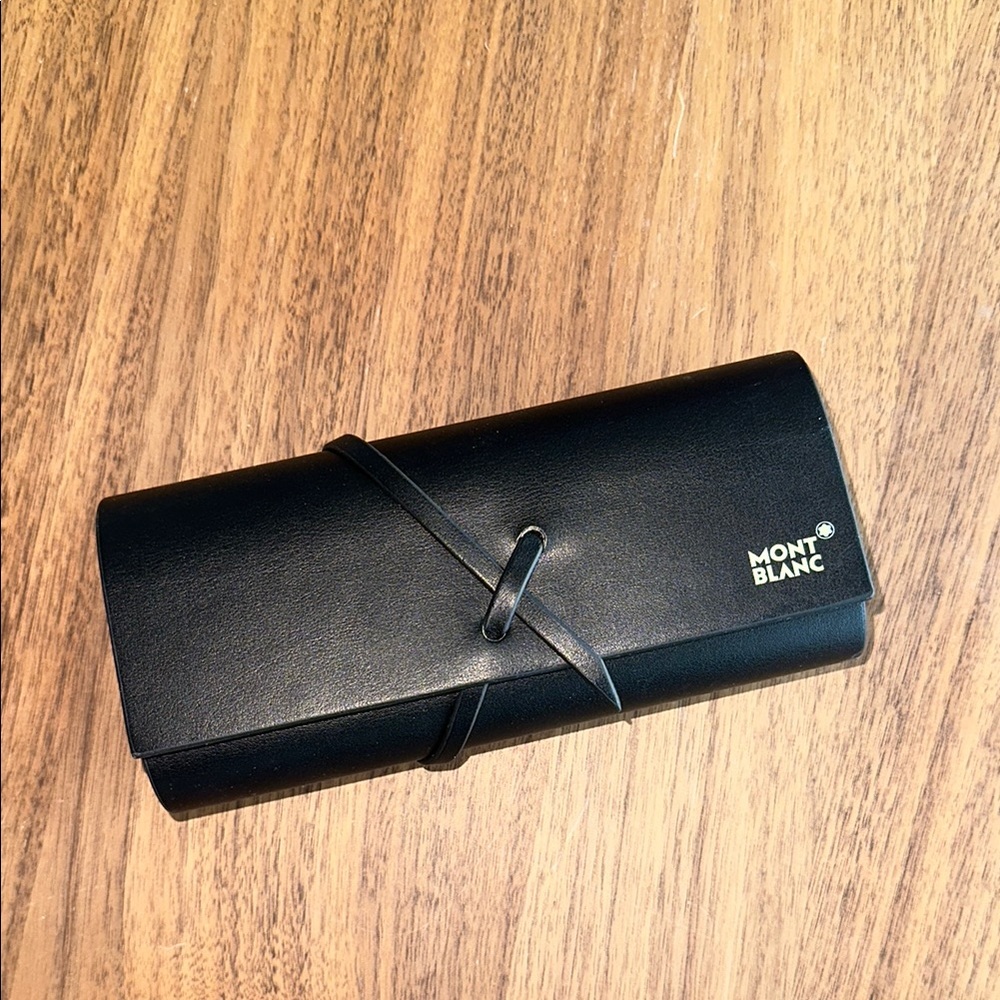 Montblanc Black Sunglasses Eyeglasses Case